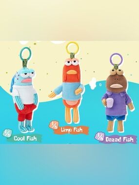 YOUR CHOICE - POP MART x SpongeBob Bikini Bottom Buddies Plush Pendant